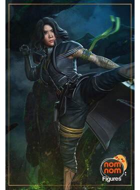 黑暗远征33光暗露娜克莱尔3D打印模型STL文件素材高精度已分体