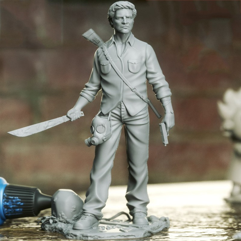 最后生还者Joel乔尔3D打印模型STL文件素材高精度图纸