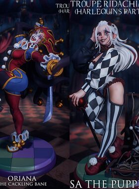 浪人艺术工作室 傀儡操控师 奥莉安娜3D打印模型STL文件素材高精