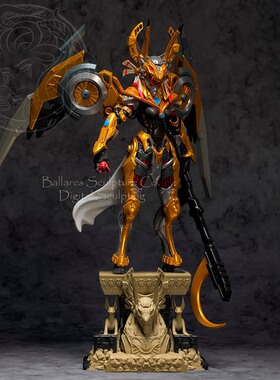 古埃及阿努比斯古埃及胡狼神机甲风3D打印模型STL文件素材高精度