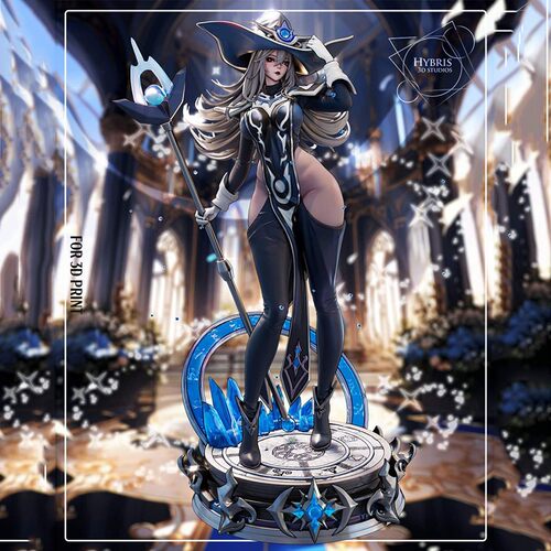 沉默魔术师游戏王3D打印模型STL文件素材高精度