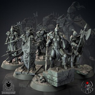 天堂遗孀小队天穹寡妇3D打印模型STL文件素材高精度桌游战旗