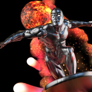 漫威银影侠使者诺林莱德3D打印模型STL文件素材高精度