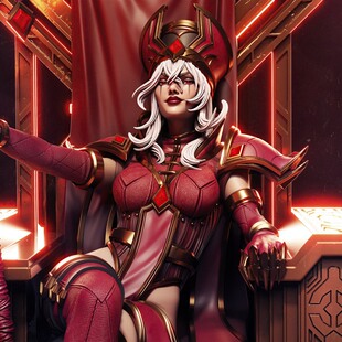 魔兽世界Sally Whitemane莎莉怀特迈恩3D打印模型STL文件素材高精