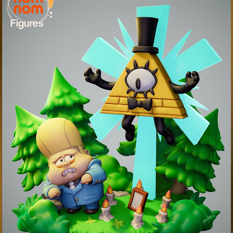 《怪奇小镇》比尔·赛弗3D打印模型STL文件素材高精度图纸