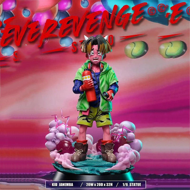 龙珠Z剧场复活的融合幼年杰涅巴3D打印模型STL文件素材高精度