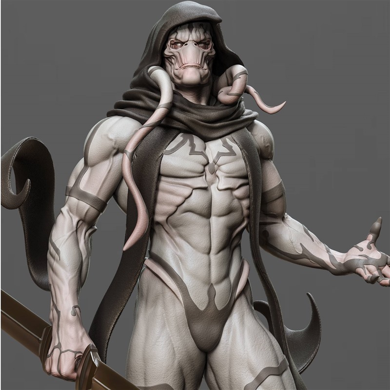 雷神4：爱与雷霆格尔3D打印模型STL文件素材高精度分体