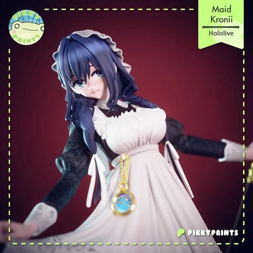VTuber-奥罗·克洛尼3D打印模型STL文件素材高精度已分体