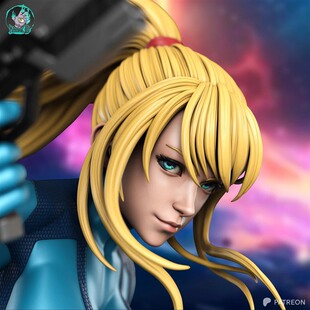 银河战士萨姆斯阿兰3D打印模型STL文件素材高精度