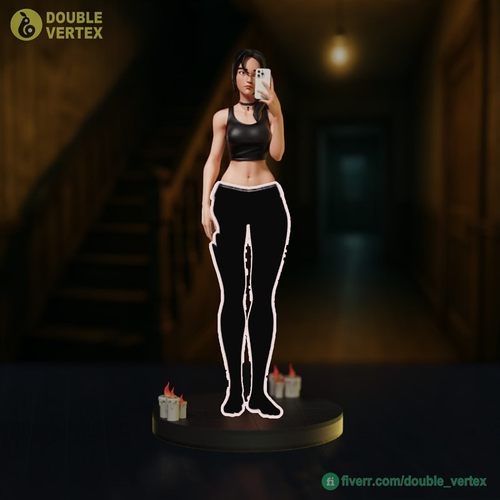 小镇惊魂琳达3D打印模型STL文件素材高精度