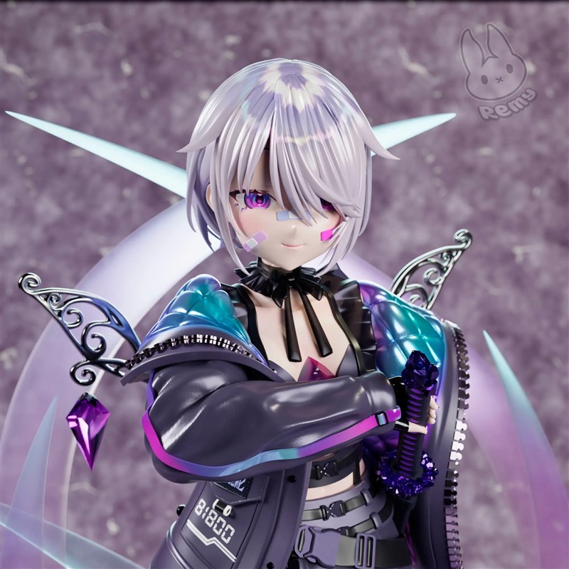 虚拟主播VTuber-古石碧珠3D打印模型STL文件素材高精度分体