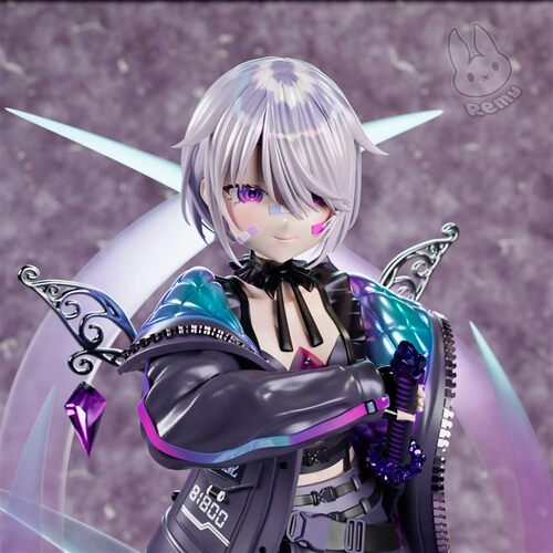 虚拟主播VTuber-古石碧珠3D打印模型STL文件素材高精度分体