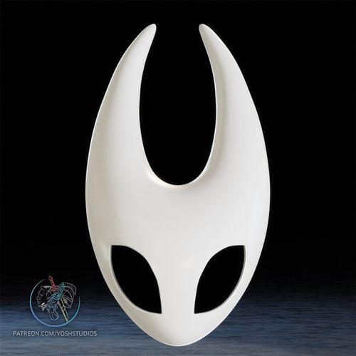 空洞骑士丝之歌黄蜂女的面具3D打印模型STL文件素材高精度