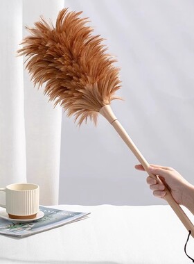 纯手工精选鸡毛不易掉毛
