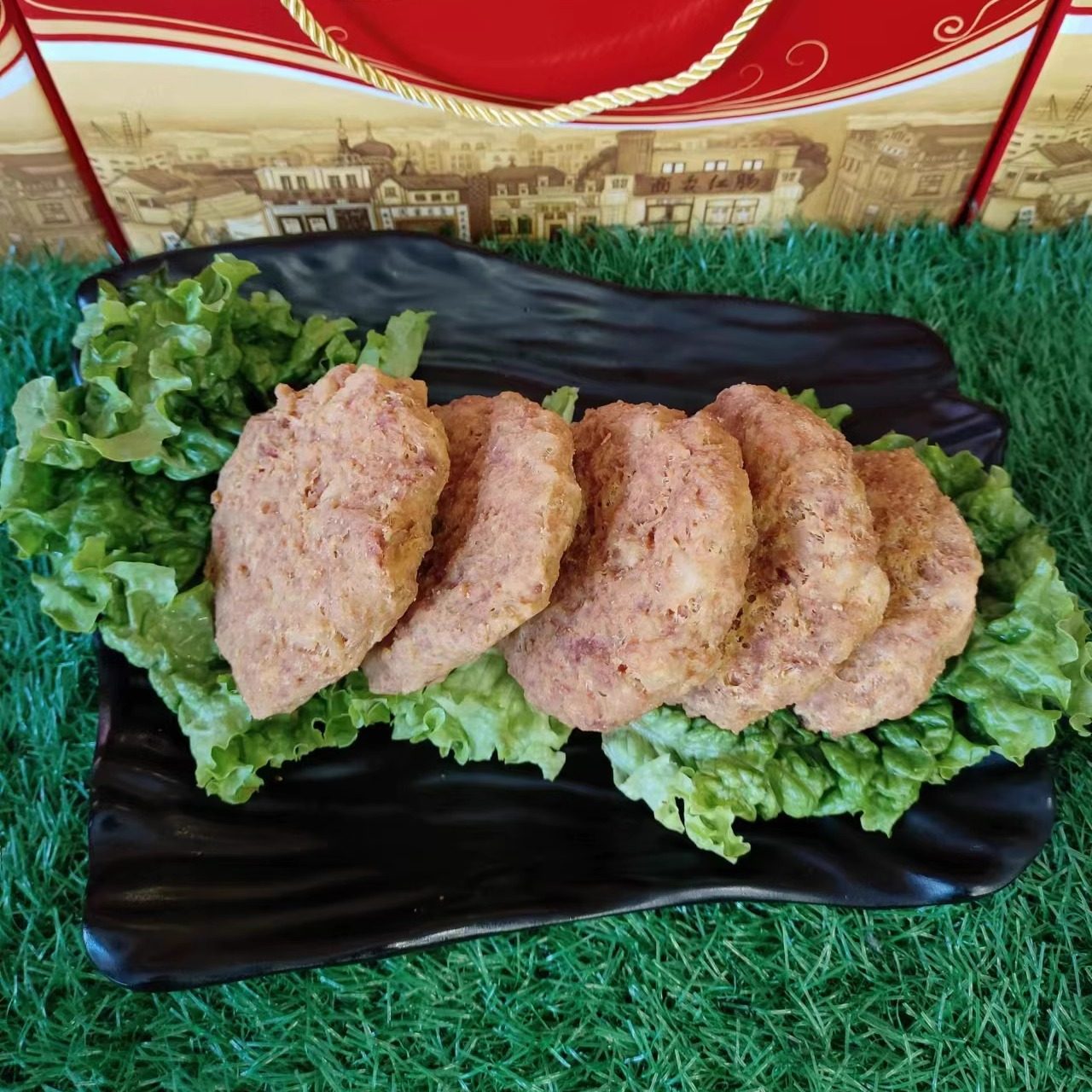 商委肉饼 哈尔滨红肠 土特产 熟食熏酱美食 商委红肠 零食