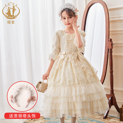 高端洛丽塔女童公主裙