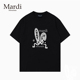Mardi Mountain韩国正品 2026夏新款 专柜授权 黑白纯棉短袖 女t恤