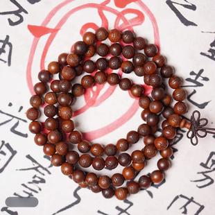 龙虎山法物流通处天师府赋能直发雷击枣木流珠108颗可把玩手串