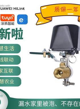 智能阀门无线遥控电动阀门开关wifiapp远程水阀球阀220控制器米家