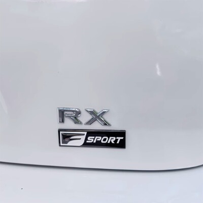 适用于雷克萨斯F标改装贴标ES NX RX UX RZ LS LM LX IS 改装车贴