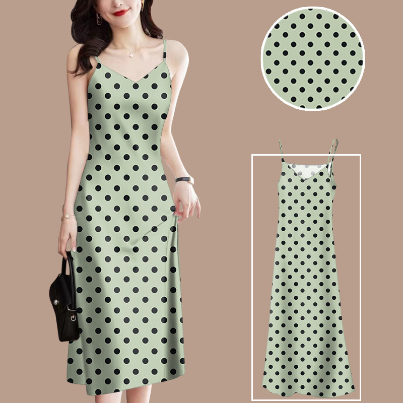 清仓捡漏~高档气质吊带裙2025新款夏减龄吊带连衣裙女遮肚妈妈装,女装/女士精品,背心吊带,淘宝优惠券,粉丝福利购,淘宝优惠卷