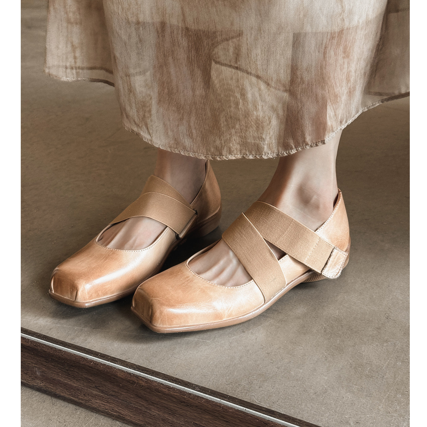 Kmeizu巨软~3.5cm一体跟休闲玛丽珍鞋女秋新潮松紧芭蕾舞平底单鞋,女鞋,浅口单鞋,淘宝优惠券,粉丝福利购,淘宝优惠卷