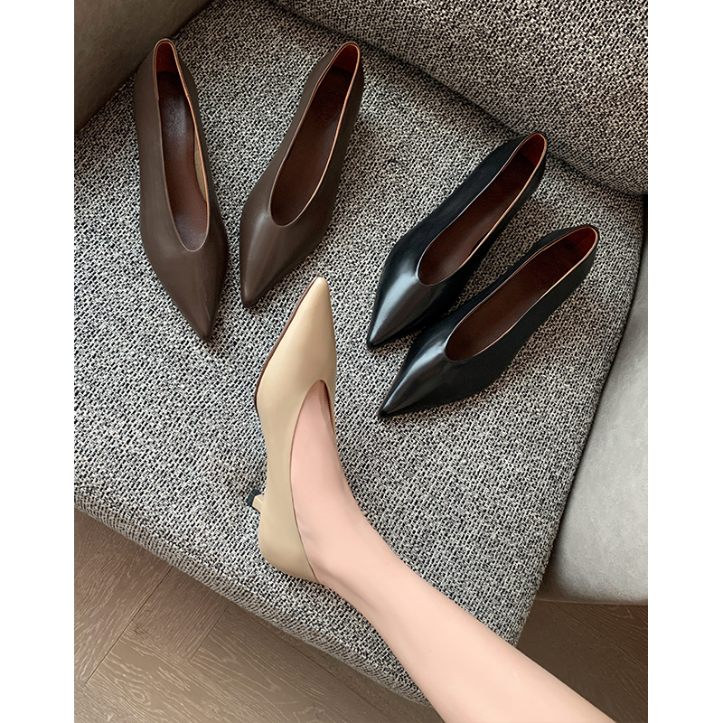 kmeizu尖头优雅尖头单鞋