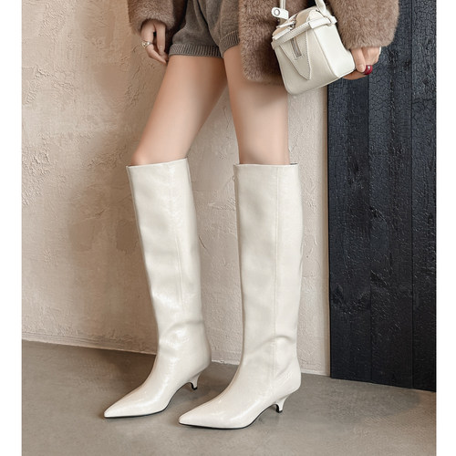 大长腿显瘦高筒马靴显瘦长筒靴