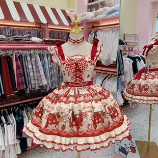 草莓园Lolita心动玩偶送项链SP原创洛丽塔JSK 实体店现货·正版