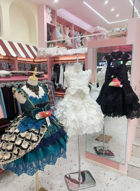 猫芮可雀之羽实体店现货全新未拆封正品Lolita原创重工甜美花嫁