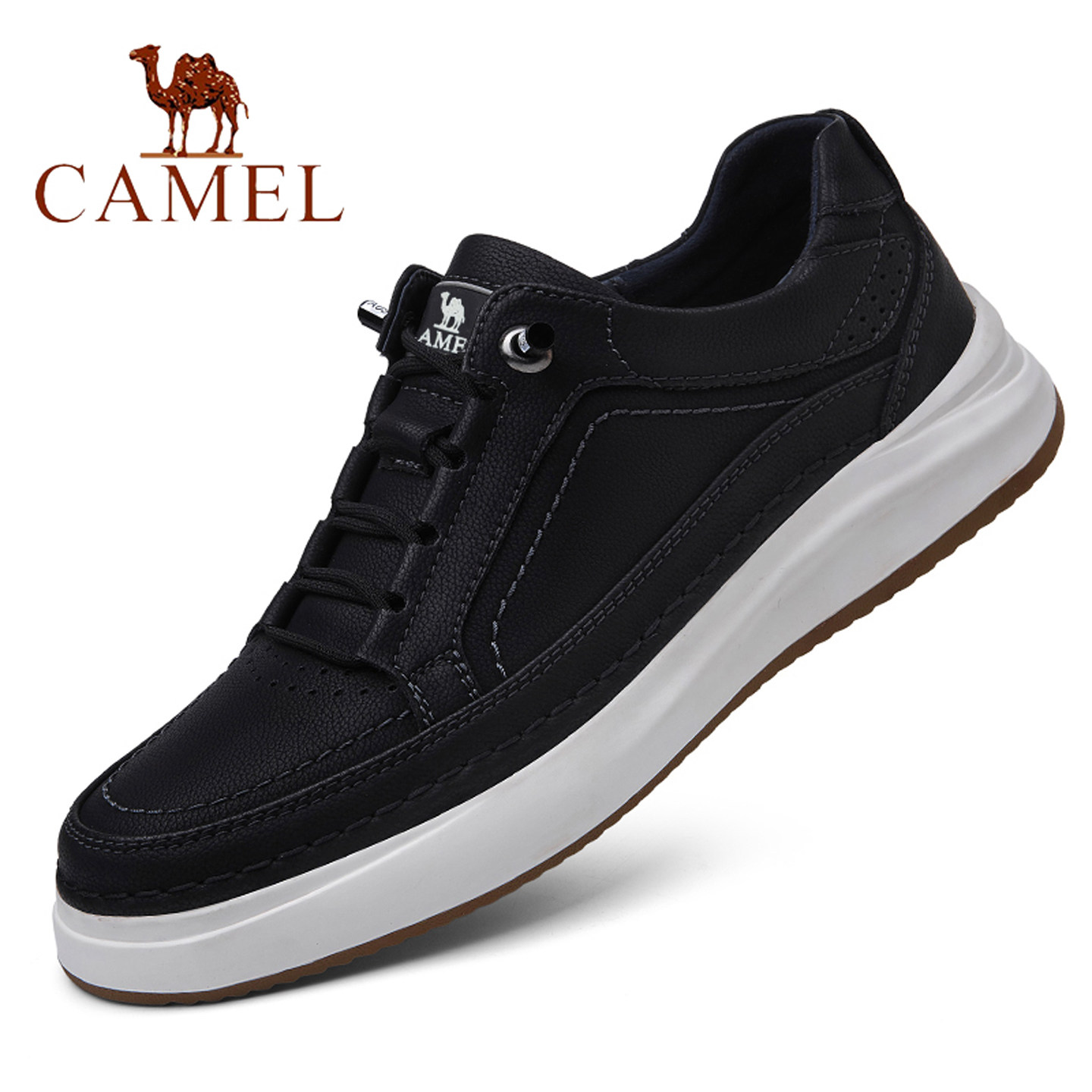 Camel/骆驼男鞋运动休闲鞋男皮鞋