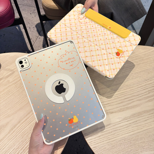 ipad保护壳720°磁吸旋转拆分