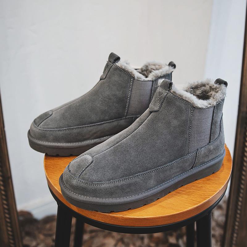 雪地靴男士2025新款冬季