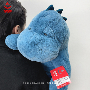 原创可爱软萌大号蓝色恐龙毛绒玩具正版男生抱着睡觉的玩偶礼物女