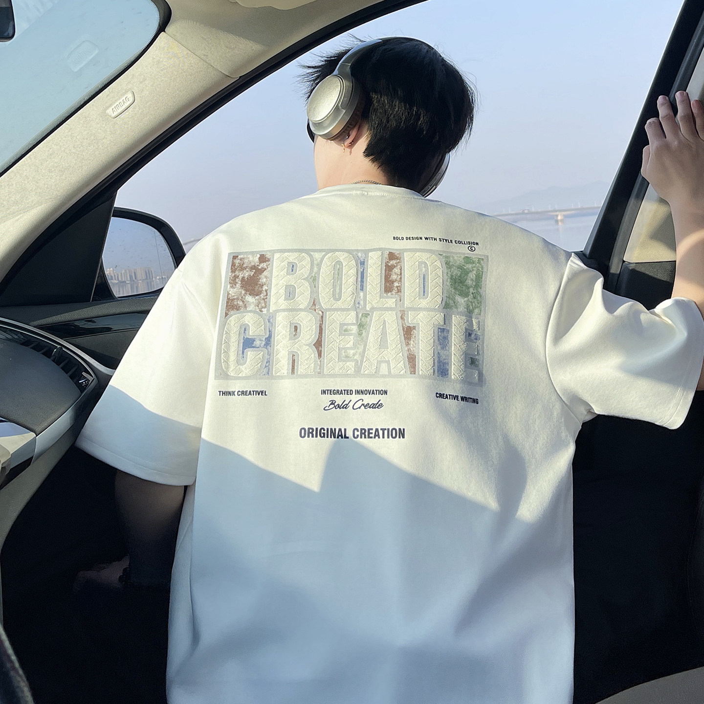 青少年夏季宽松半袖体恤男孩12-15岁初中学生14大童16运动短袖t恤