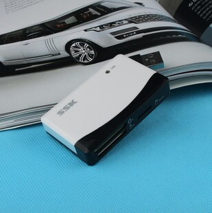 适用于佳能5D2 5D3 5DS 5D4 7D2 40D 400D单反相机CF内存卡读卡器