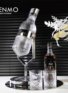 本墨 轻奢现代软装样板间居家酒具组合 客厅酒店民宿酒店装饰摆件