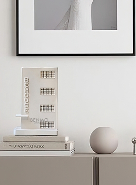 摆件样板间装饰品本墨简约