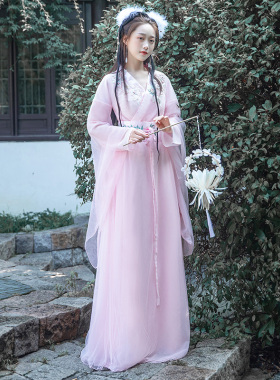 古装汉服女中国风改良仙女古典舞蹈演出服装2025新款正品原创春夏