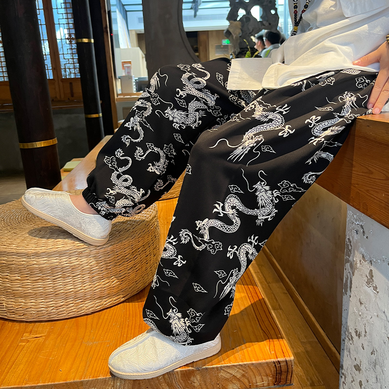 新中式儿童防蚊裤夏季2025新款