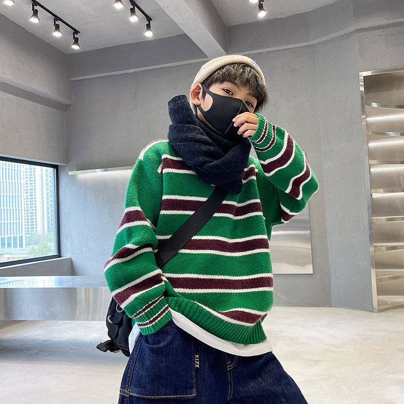 男童毛衣秋冬款2022新款