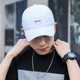 潮鸭舌帽时尚 休闲白色潮流秋季 男士 帽子男秋天韩版 个性 潮牌遮阳帽