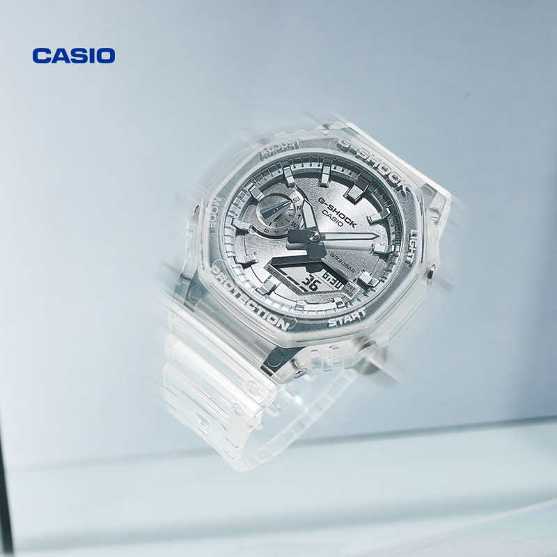 新品CASIO卡西欧手表男款g-shock初高中GA-2100BM学生电子表