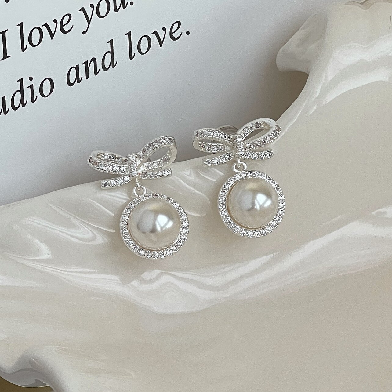 「COCO小姐」精致蝴蝶结珍珠耳饰蚊香盘耳夹无耳洞女甜美耳环耳钉,饰品/流行首饰/时尚饰品新,耳钉,淘宝优惠券,粉丝福利购,淘宝优惠卷