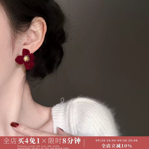 修饰脸型绝绝子显白无耳洞耳饰