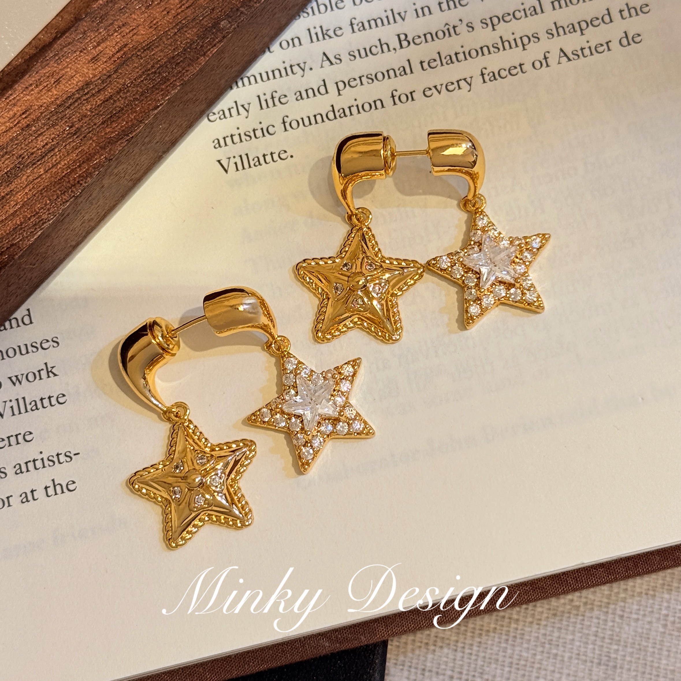 「星迹」小众精致星星耳钉独特蚊香盘耳夹无耳洞设计感耳环耳饰女,饰品/流行首饰/时尚饰品新,耳夹,淘宝优惠券,粉丝福利购,淘宝优惠卷
