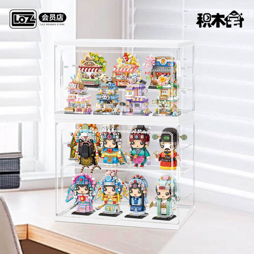 透明展示柜LOZ积木展示盒