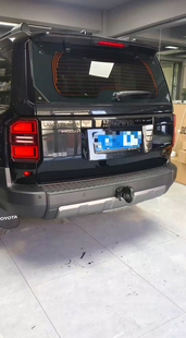 2425款普拉多原厂款拖车钩新霸道LC250后杠流氓钩牵引勾拖车改装