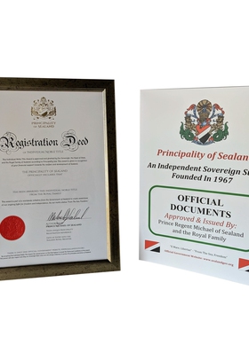 西兰公国爵位 爵士 爵士夫人 sealand gov