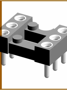 115-87-306-41-001101【CONN IC DIP SOCKET 6POS GOLD】